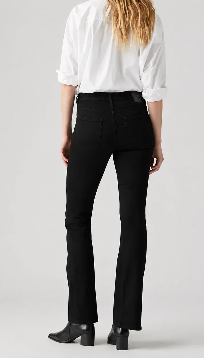 Calça Jeans Levi’s 725 High Rise Bootcut Preta