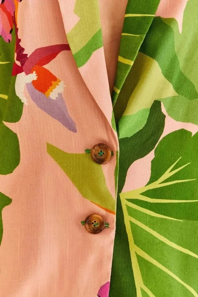 Blazer Tropicalist Estampado FARM