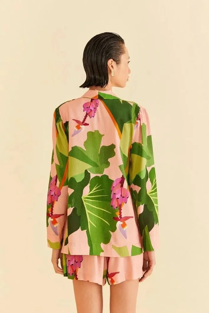 Blazer Tropicalist Estampado FARM