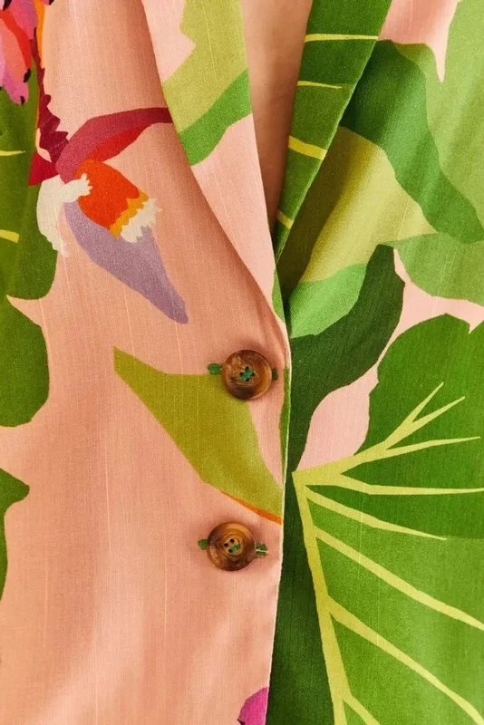 Blazer Tropicalist Estampado FARM