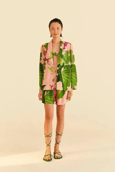 Blazer Tropicalist Estampado FARM