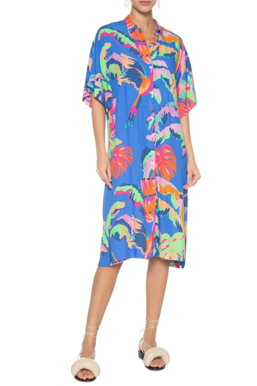 Vestido Túnica Selva Pintada FARM