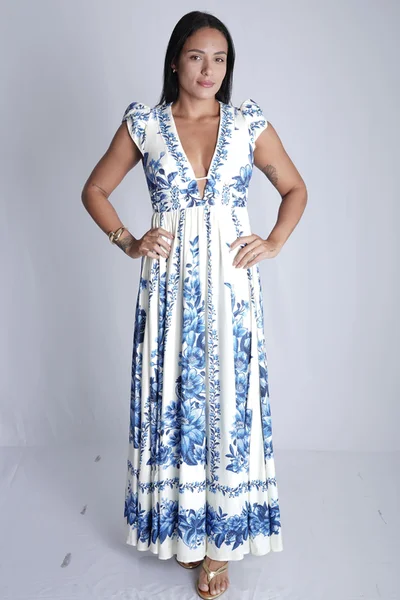 Vestido Cropped Fruta de Verão FARM
