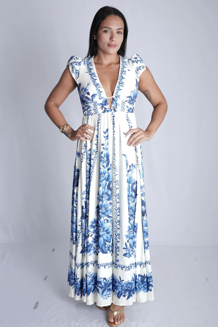 Vestido Cropped Fruta de Verão FARM
