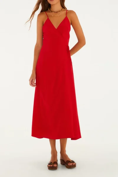 Vestido Transpasse Longo